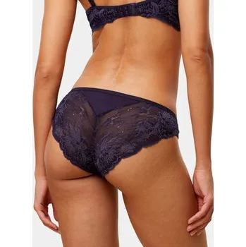 Dámské spodní prádlo Triumph Brazilské kalhotky Amourette Charm T Brazilian01 10214456 Tmavomodrá 42
