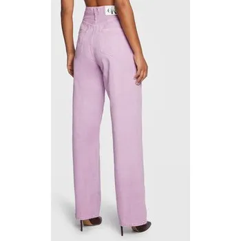 Pánské džíny Calvin Klein Jeans Jeansy J20J220182 Fialová Relaxed Fit 32