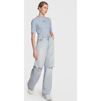 Pánské džíny Calvin Klein Jeans Jeansy J20J220183 Modrá Relaxed Fit 34