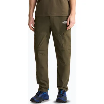 Pánské kalhoty Pánské trekingové kalhoty The North Face Exploration Regular Tapered Convertible taupe green