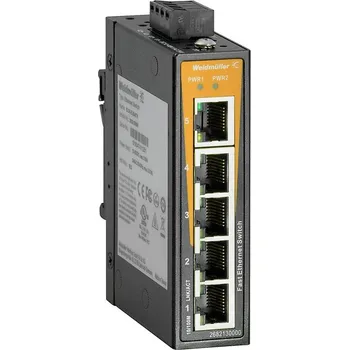 Switch Weidmüller IE-SW-EL05-5TX průmyslový ethernetový switch, 5 portů, 100 MBit/s