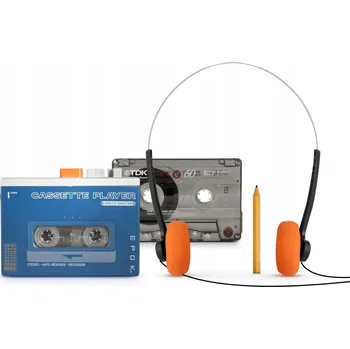 Radiomagnetofon Bigben Interactive BTTAPEBL bílý/modrý