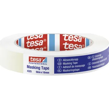 Izolační páska tesa STANDARD 04325-00000-01 krepová lepicí páska tesa® Professional béžová (d x š) 50 m x 19 mm 1 ks