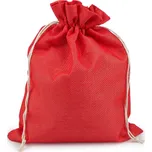 Dárkový pytlík 22x28 cm imitace juty Varianta: 10 červená, Balení: 20 ks