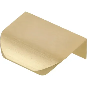 Nábytkové kování 66300 profilová úchytka Hliníková HEXA C=rozteč 32mm světlé brouše (Nábytková úchytka H s roztečí 32 mm. Praktický doplněk do interiéru.)