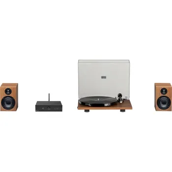 Hi-Fi Zesilovač Pro-Ject STEREO SET E PHONO dřevo