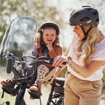 Sport Urban iki Přední sedačka na kolo s upínacím adaptérem (Barva: Icho zelená/Bincho černá)