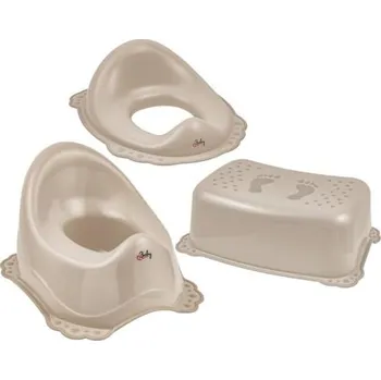 Nočník MALTEX Sada protiskluzová Classic - Beige