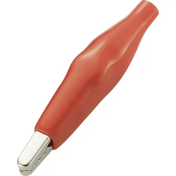 Autobaterie TRU COMPONENTS TC-ACR1RD203 krokosvorka červená Upínací rozsah max.: 3 mm Délka: 35 mm 1 ks