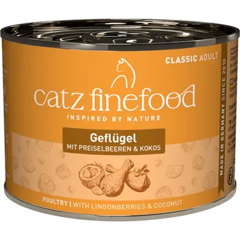 Krmivo pro kočku 24x200g catz finefood - Drůbeží