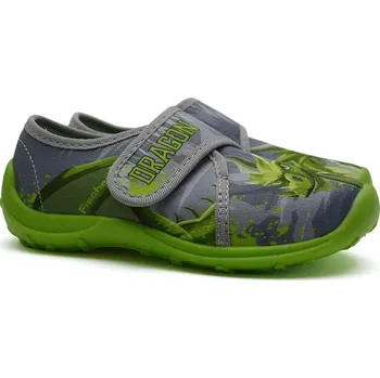 Chlapecké polobotky Dětské bačkory FISCHER 562382 664 drak Velikost: 27