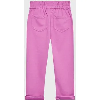 Dámské kalhoty United Colors Of Benetton Kalhoty z materiálu 4LAAGF00B Růžová Regular Fit 90
