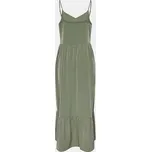 Pieces Letní šaty Sade 17146543 Zelená Wide Fit S