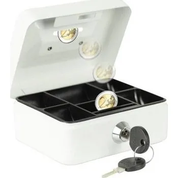 Příruční pokladna Burg Wächter MONEY 5012 white schránka na peníze (š x v x h) 125 x 60 x 95 mm bílá