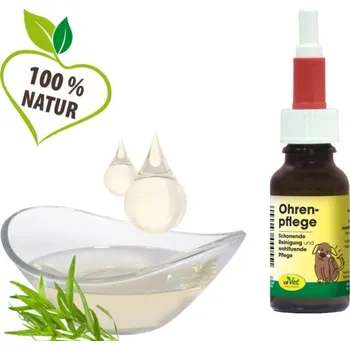 Čistič uší Kapky do uší levandulové - cdVet