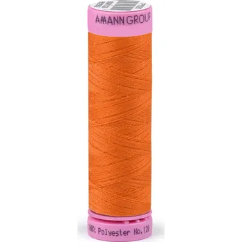 Nit Polyesterové nitě návin 100 m Aspo Amann, střední, 1334 Burnt Orange