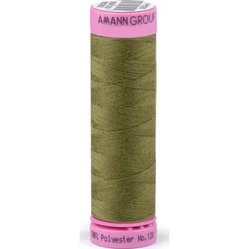 Nit Polyesterové nitě návin 100 m Aspo Amann, střední, 0666 jaspis zelený
