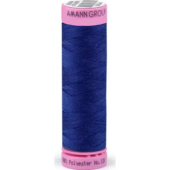 Nit Polyesterové nitě návin 100 m Aspo Amann, střední, 1078 Turkish Sea