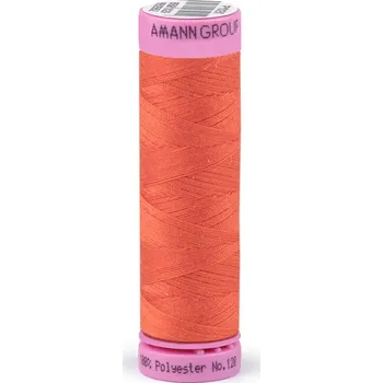 Nit Polyesterové nitě návin 100 m Aspo Amann, střední, 0507 červenorůžová