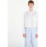 Košile Calvin Klein Jeans Cotton Poplin Cropped Shirt White XS