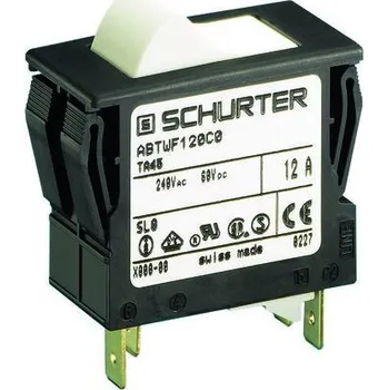 Tepelná pojistka 15A 2pólový TA45 Schurter CBE 240V ac