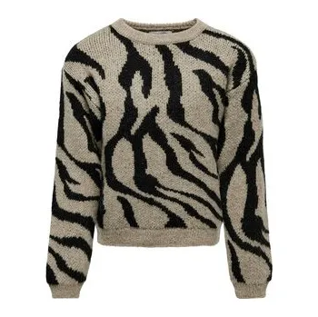 Dámský svetr Kids ONLY Svetr Ashley 15276102 Béžová Regular Fit 110_116