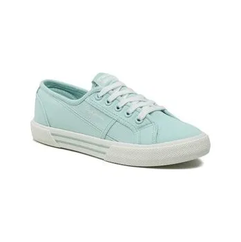 Dámská obuv Pepe Jeans Tenisky Brady Basic W PLS31287 Tyrkysová 36
