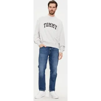 Dámská mikina Tommy Jeans Mikina Varsity DM0DM18386 Šedá Boxy Fit M