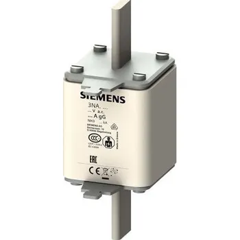 Autopojistky Pojistka s centrovanými vývody 200A NH3 Fast Acting Fuse gG, pojistka: HRC Siemens 500V ac