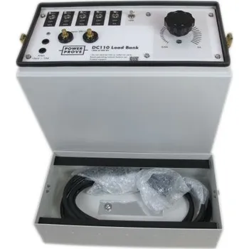 Laboratorní zdroj Přenosná zátěžová banka, Odporový, 20 → 28V dc, 28V dc, 3kW, délka kabelu: 2.4m, 0,6 → 120 A, IP20, 400 x