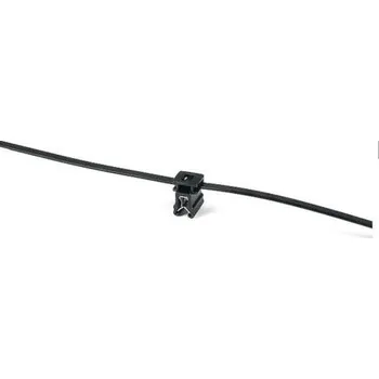 Organizace kabelů Stahovací páska Montáž 156-00570 T50ROSEC4A-PA66W-BK 200 mm 4.6 mm Černá Nylon 66 HellermannTyton