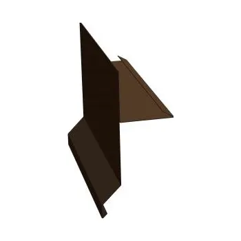 Střecha Závětrná lišta, RŠ 415 mm, délka 2 m - RAL 3009 tmavě červená