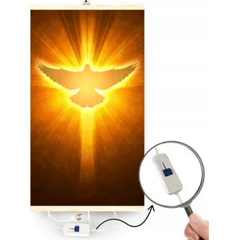 Infrazářič InfraComfort dekorativní infračervený nástěnný ohřívač 100x60 cm - různé motivy Motiv: nebeské světlo