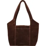 BRAZOS 36x24x10cm, dark brown, kožená kabelka Hide&Stitches