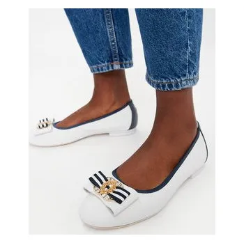 Dámské baleríny Baleríny R.Polański 0943 Bílá 36