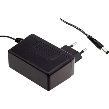 MEAN WELL GSM60E18-P1J zásuvkový napájecí adaptér, stálé napětí, 18 V/DC, 3.33 A, 60 W