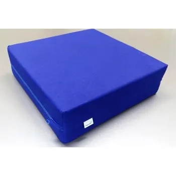 Podsedák Halcamp Rehabilitační kvádr sedací 40 x 40 x 10 cm v bavlněném obalu