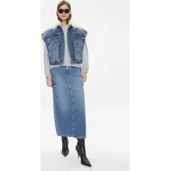 Pánská bunda PINKO Vesta Uragano 102181 A0ZR Modrá Regular Fit S