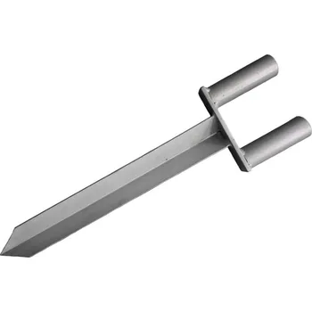 Plot Mobilní oplocení; kovová patka do země