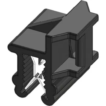 Stahovací páska WKK 50099, stahovací pásky, 4.80 mm, 200 mm, černá, svazkování kabelů bočně vůči montáži, žárově stabilizované , odolná vůči povětrnostním vlivům, 1 ks