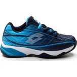 Dětská tenisová obuv Lotto Mirage 300 ALR Jr Navy Blue/All White/Blue Ocean EUR 33