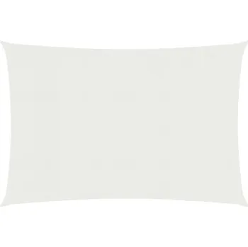 Stínicí technika vidaXL Plachta proti slunci 160 g/m2 bílá 6 x 8 m HDPE