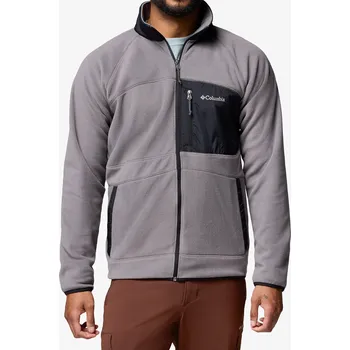 Pánské oblečení Fleecová mikina Columbia Fast Trek Overlay Full Zip - city grey/black