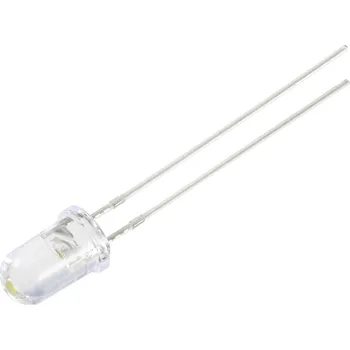 Dioda TRU COMPONENTS LED s vývody oranžová kulatý 5 mm 25000 mcd 15 ° 30 mA 2.1 V