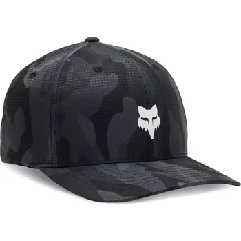 Kšiltovka Fox Head Camo Tech Flexfit Hat black camor S/M