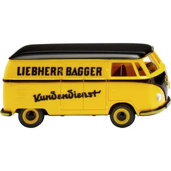 Modelová železnice Wiking 078819 H0 model osobního automobilu Volkswagen T1 (typ 2), skříňový vozík „Liebherr“