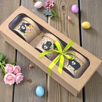 Nutworld.cz Dárková krabice 3x EKO kelímek - VELIKONOČNÍ