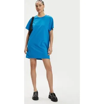 Dámské šaty Pieces Každodenní šaty Ria 17149328 Modrá Loose Fit XXS