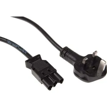 Elektrická zásuvka Konektor pro osvětlení, řada: ST18 Kabelová sada, délka kabelu: 2m barva Černá, Samice Zásuvka, 16A, 250 V