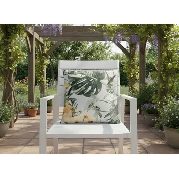 Polštář Vzorovaný venkovní polštář s výplní MARKO vzor 135 - 50x50 cm Mybesthome Polštář je již včetně vyjímatelné výplně.
